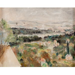 Wladyslaw Jahl (1886 Yaroslavl - 1953 Parigi), Veduta di Le Plessis-Robinson, 1935