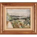 Wladyslaw Jahl (1886 Yaroslavl - 1953 Parigi), Veduta di Le Plessis-Robinson, 1935