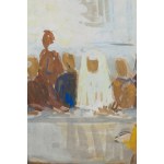 Ludwik Lille (1897 Podwłoczyska nad Zbruczem - 1957 Paris), At the Table