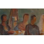 Ludwik Lille (1897 Podwłoczyska nad Zbruczem - 1957 Paris), "Wedding Feast."