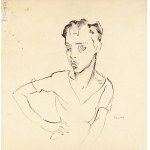 Maria Melania Mutermilch `Mela Muter (1876 Warsaw - 1967 Paris), Urban landscape (recto) / Portrait of a boy (verso), 1920s.