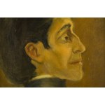 Łucja Bałzukiewicz (1887 Wilno - 1976 Lublin), Portret Olgi Boznańskiej, 1968