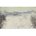 Łucja Bałzukiewicz (1887 Vilnius - 1976 Lublin), Paysage d'hiver