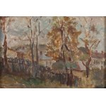 Maria Dawska (1909 Tłumacz k. Stanisławowa - 1993 Warszawa), Pejzaż jesienny