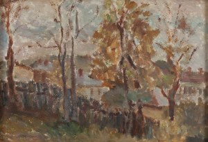 Maria Dawska (1909 Tłumacz k. Stanisławowa - 1993 Warszawa), Pejzaż jesienny