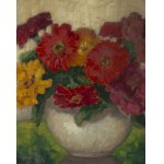 Bronislaw Heyduk (1909 - 1984), Asters in a vase