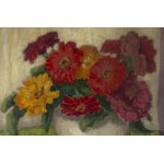 Bronislaw Heyduk (1909 - 1984), Asters in a vase