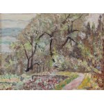 Czeslaw Rzepinski (1905 Strusow near Trembowla - 1995 Krakow), Spring Landscape