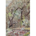 Czeslaw Rzepinski (1905 Strusow near Trembowla - 1995 Krakow), Spring Landscape