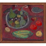 Stanislaw Wójtowicz (1920 Krakow - 1991 Krakow), Still life with a squash