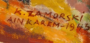 Kordian Józef Zamorski (1900 - 1983), Pejzaż jesienny, 1943