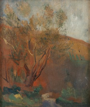 Bolesław Cybis (1895 Folwark Massandra na Krymie - 1957 Trenton (New Jersey, USA)), Wierzba, 1926