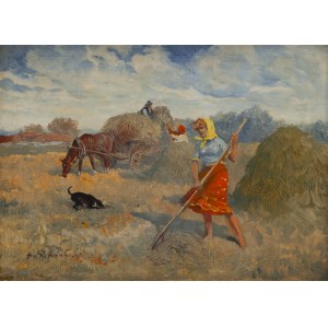 Jerzy Potrzebowski (1921 Sandomierz - 1974 Kraków), Hayrides