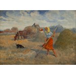Jerzy Potrzebowski (1921 Sandomierz - 1974 Kraków), Hayrides