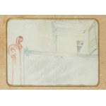 Jacek Malczewski (1854 Radom - 1929 Krakow), Collection of 6 co-framed drawings and artist