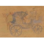 Jacek Malczewski (1854 Radom - 1929 Krakow), Collection of 6 co-framed drawings and artist's autograph, ca. 1926