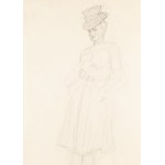 Józef Mehoffer (1869 Ropczyce - 1946 Wadowice), Lady - portrait of Mrs. Gruszczyńska