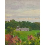 Emil Lindeman (1864 Warsaw - 1945 Ozorków near Lodz), Rural Landscape