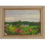 Emil Lindeman (1864 Warsaw - 1945 Ozorków near Lodz), Rural Landscape