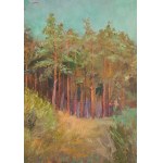 Wawrzyniec Chorembalski (1888 Zawichost - 1965 Warsaw), Forest Landscape, 1927