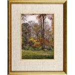 Basil Poustochkine (1893 Moscow - 1973 Neuilly sur Seine), Autumn forest