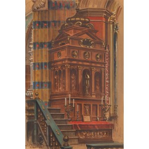 Jerzy Pawłowski (1909 - 1991 ), Cyborium de l'église Sainte-Marie de Cracovie