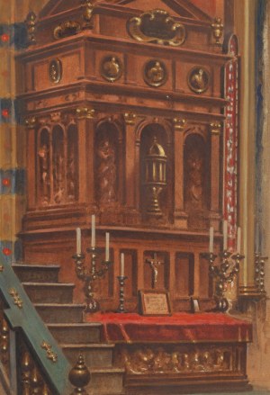 Jerzy Pawłowski (1909 - 1991 ), Cyborium w Kościele Mariackim w Krakowie