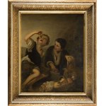 Autor nierozpoznany (XIX/XX w.), Dzieci jedzące ciasto, według Bartolomé'a Estebana Murillo