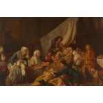 Author unrecognized (19th century), Death of a mother, according to Jean-Baptiste Greuze