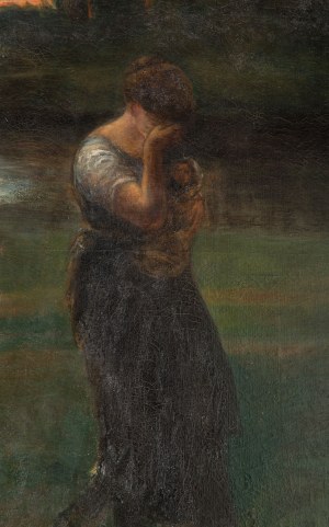 Henrik Emil Aczél (1876 Nagyvárad - 1946 Budapeszt), Zrozpaczona, 1901