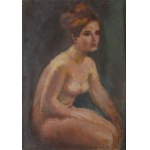 Stanisław Dąbrowski (1882 Albertyn - 1943 Warszawa), Siedzący akt kobiety