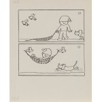 Bohdan Butenko (1931 Bydgoszcz - 2019 ), Gapiszon e Korniszon, serie di illustrazioni per la rivista Miś.