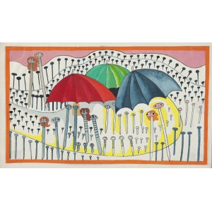 Krystyna Witkowska (1926 Varsavia - 2000 Varsavia), Viti e chiodi, illustrazione di libri