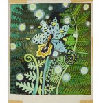 Krystyna Witkowska (1926 Warszawa - 2000 Warszawa), Kwiat paproci, ilustracja książkowa