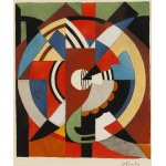 Auguste Herbin (1882 - 1960), Kompozycja kubistyczna , 1929