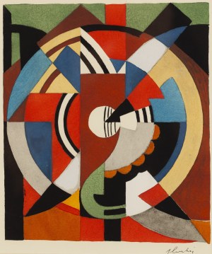 Auguste Herbin (1882 - 1960), Kompozycja kubistyczna , 1929