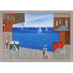 Mikolaj Malesza, Blue Sea, 2025