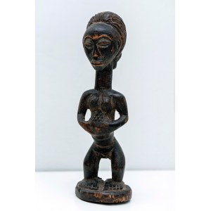 Figurka brzemiennej, plemię LUBA, Kongo, Afryka