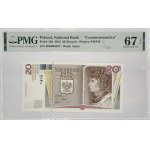 Third Republic of Poland, 20 zlotych 2015, PMG 67EPQ, JAN DŁUGOSZ