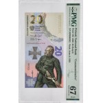 III RP, 20 Złotych 2020, PMG 67EPQ, Bitwa Warszawska 1920