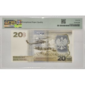 Third Republic of Poland, 20 zlotych 2022, PMG 66EPQ, Protection of Poland's Eastern Border