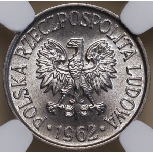 République populaire de Pologne, 5 groszy 1962, NGC MS 67