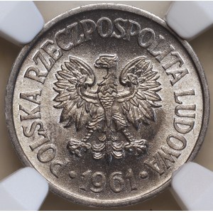 Volksrepublik Polen, 10 Groszy 1961, NGC MS 65