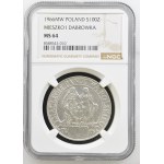Volksrepublik Polen, 100 Złoty 1966 „Mieszko und Dąbrówka“, NGC MS 64