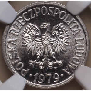 Volksrepublik Polen, 10 Groszy 1979, NGC MS 65