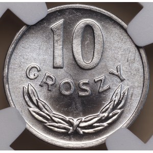 Volksrepublik Polen, 10 Groszy 1979, NGC MS 65