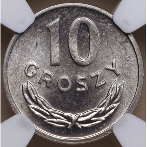 Volksrepublik Polen, 10 Groszy 1979, NGC MS 64