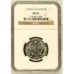 Poľská ľudová republika, 2 zloté, 1974, NGC MS 67