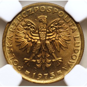 Volksrepublik Polen, 2 Złoty 1975, NGC MS 64