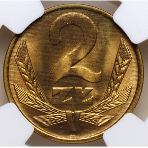Volksrepublik Polen, 2 Złoty 1976, NGC MS 65